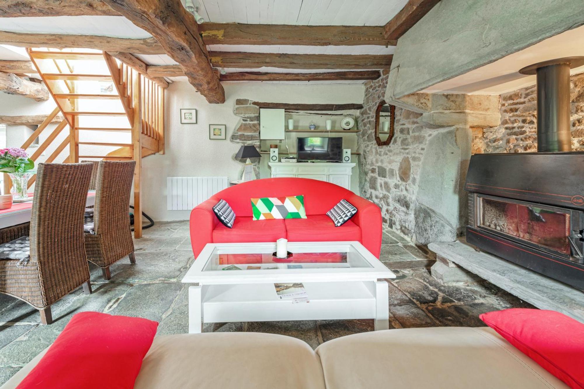 Maison Cosy Vue Mer A Guimaec ภายนอก รูปภาพ